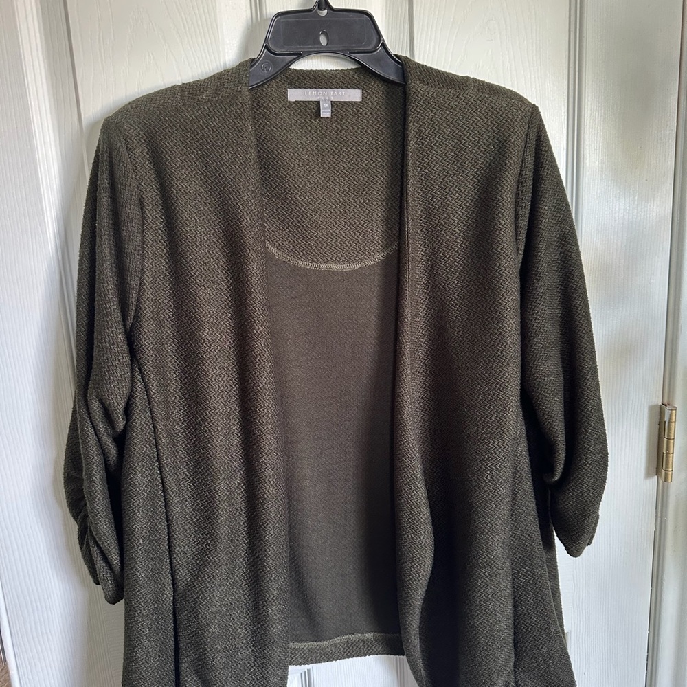 Elegant Women's Open Front Cardigan